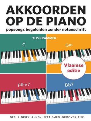 cover image of Akkoorden op de piano, deel 1, Vlaamse editie